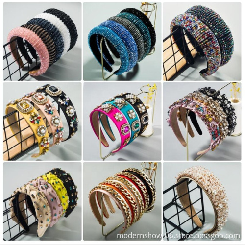 Wholesale New Arrival  Popular Colorful Crystal Women Hair Accessories